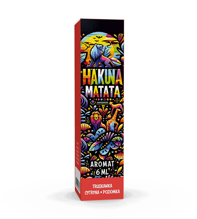 Hakuna Matata - Truskawka Cytryna Poziomka 6ml